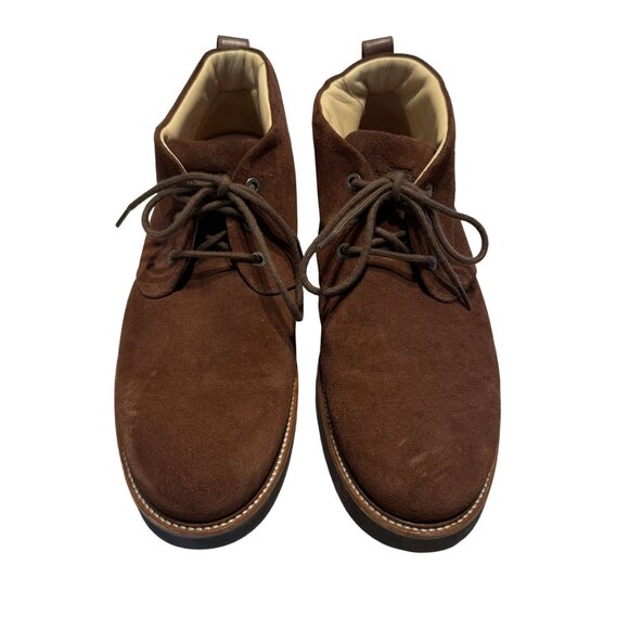 NWOT Samuel Hubbard Re-Boot Brown Suede Leather Ankle Chukka Boots Men's Size 11